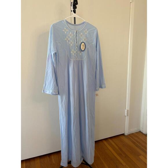 Vintage Komar 100% Brushed Nylon Nightgown - Size 15
